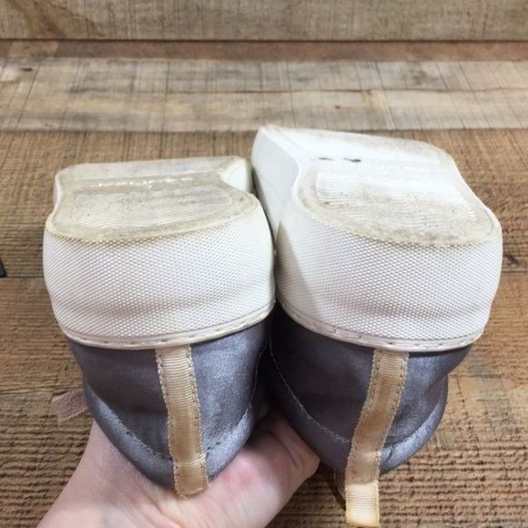 J/Slides NYC Gray Lace Up Sneakers Womens 7 Comfort Shoes Walking - Picture 13 of 13